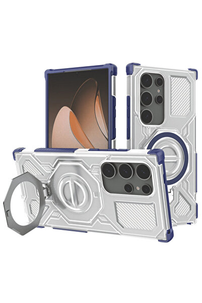 Techsuit Samsung Galaxy S24 Ultra Carbon Shield PRO, μπλε