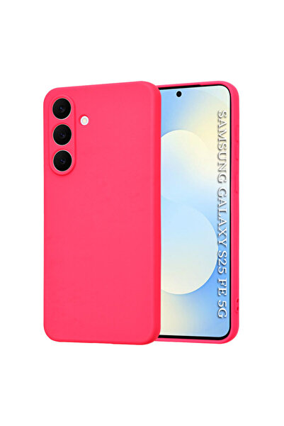 Techsuit Husă din silicon pentru Samsung Galaxy S25 FE SoftFlex, fuchsia