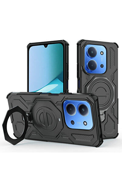 Techsuit Xiaomi Redmi 15C 4G Carbon Shield PRO, negru