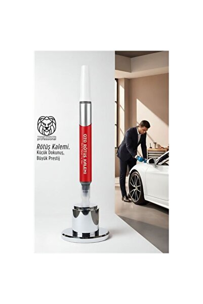 ModaCar Profesyonel Beyaz Araç Rötüş Kalemi - Kusursuz Çizik Giderme & Parlak...