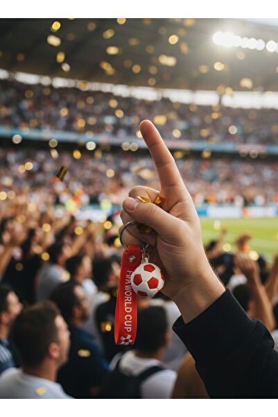 GLOW LUXE 3D Football Ball Silicone Keychain and Bag Accessory (1 Piece)