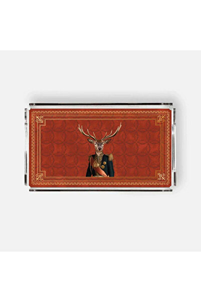 VITELLI DUBAI DEER General 38x23 Acrylic Tray