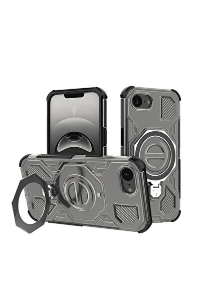 Techsuit iPhone 16e Carbon Shield PRO, καπνιστό