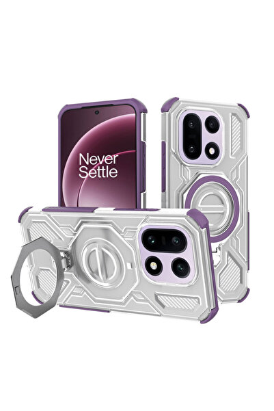 Techsuit Θήκη OnePlus 15 Carbon Shield PRO, Μωβ