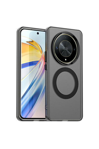 Techsuit Carcasă pentru Honor Magic 6 Lite, MagSafe, neagră