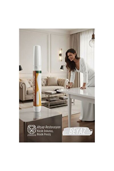 Marsilyan Στυλό Επιδιόρθωσης Επίπλων σε Λευκό Χρώμα – Στυλό για Επιδιόρθωση Γ...