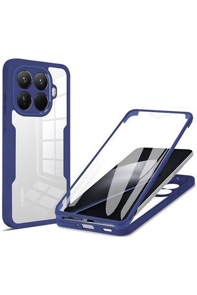 Techsuit Θήκη 360° για Xiaomi 15T Pro ColorVerse, μπλε