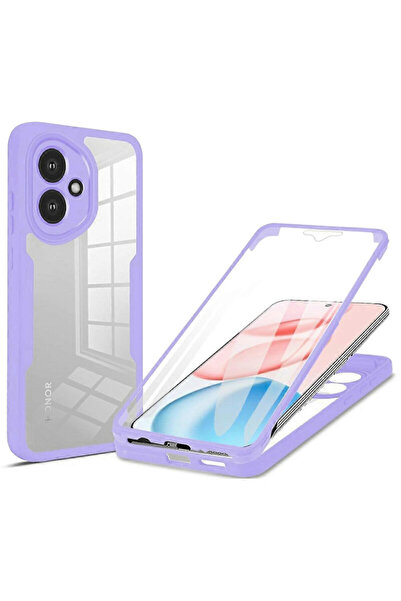 Techsuit Θήκη 360° Honor 400 ColorVerse, Μωβ