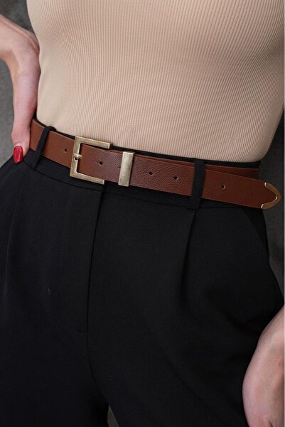 Mynoa Square Buckle Women's Belt, Jacket Belt, Trouser Belt.