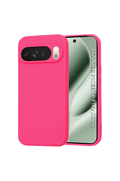 Techsuit Husă din silicon SoftFlex pentru Google Pixel 10 Pro XL, fuchsia