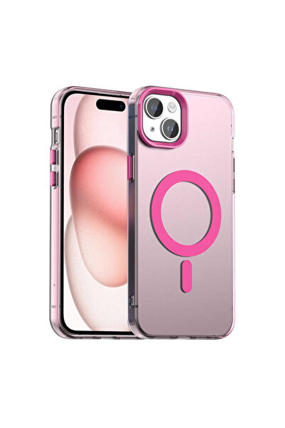 Techsuit iPhone 15 CandyCase MagSafe, Ροζ