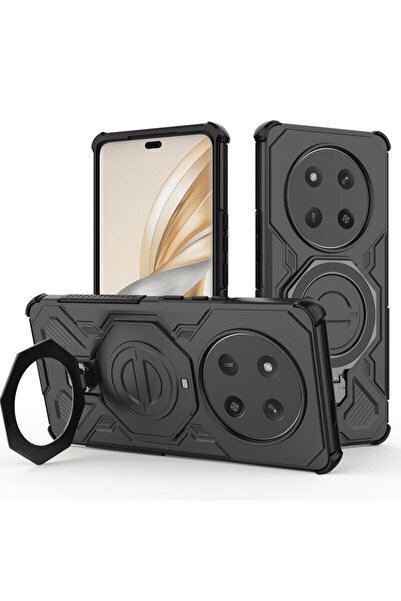 Techsuit Honor Magic 7 Lite Carbon Shield PRO, μαύρο