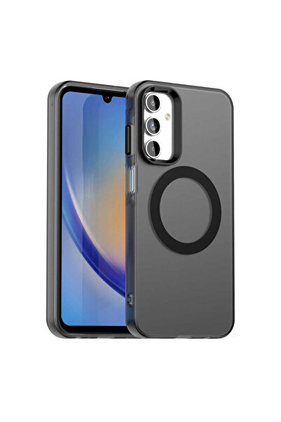 Techsuit Carcasă Samsung Galaxy A15 4G CandyCare MagSafe, neagră