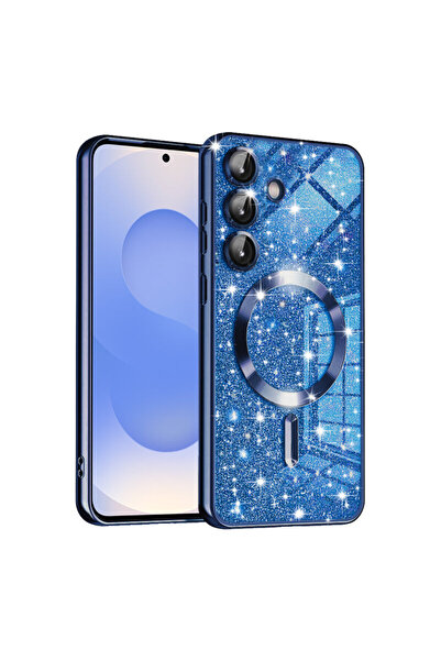 Techsuit Carcasă Premium pentru Samsung Galaxy S25, MagSafe Luxury Glitter, A...