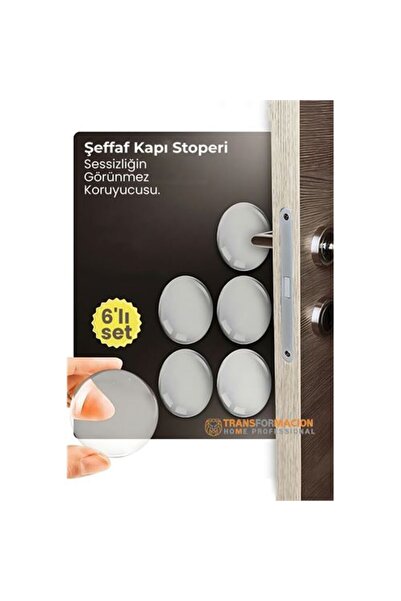 Marsilyan Σετ 6 τεμαχίων με διαφανή πώματα πόρτας για προστασία κρυστάλλων | ...