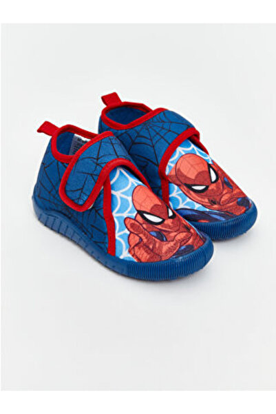 LC Waikiki Blue spider-man Printed boys' slippers