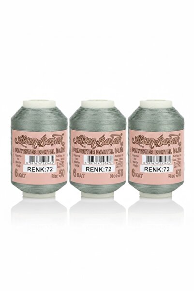 Altınbaşak 3 Adet Oya ve Dantel İpi 20 gr - Royaleks - No: 72