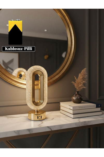 Lytra Lighting Luce Model Gold Kaplama Oturma Yatak Mutfak Çocuk Odası Led Pi...