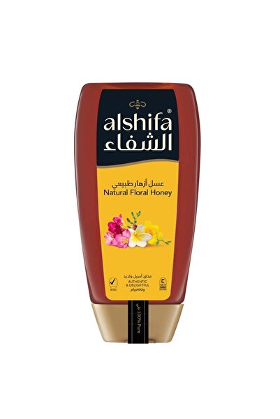 AL SHIFA عسل الشفاء الطبيعي بالزهور 400 غرام
