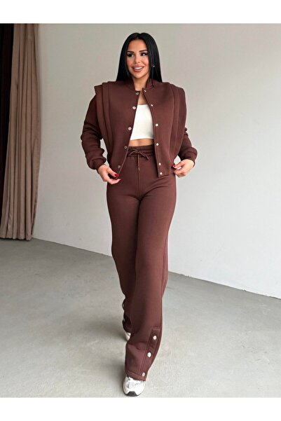 Tulipabutik Bomber Jacket Pants Set