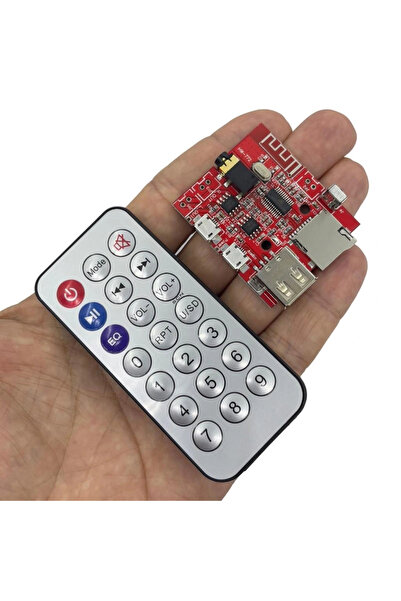 China MP3 Kumandalı Bluetooth Amfi Modülü SD Kart + USB