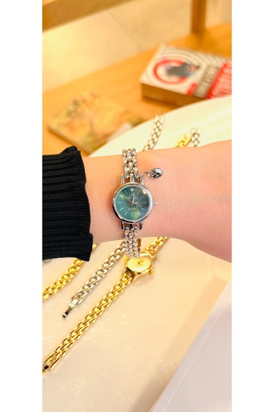 HNF LONDON Heart Charmli Steel Women's Watch