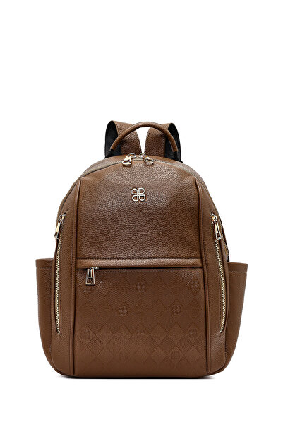 Derimod Γυναικείο σακίδιο πλάτης με στάμπα βιζόν 26PBD263326