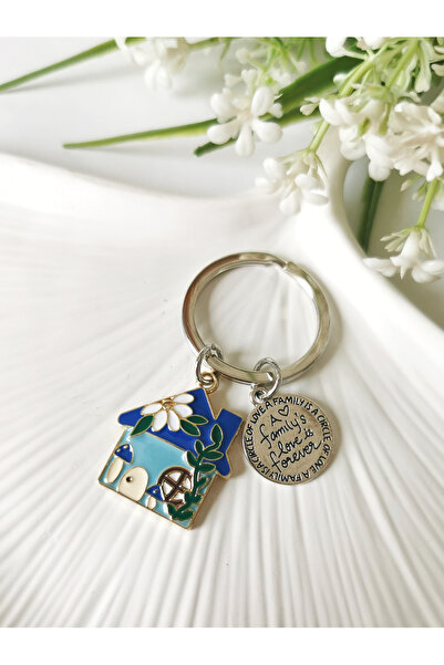 Halley Concept سلسلة مفاتيح سويت هوم باللون الأزرق