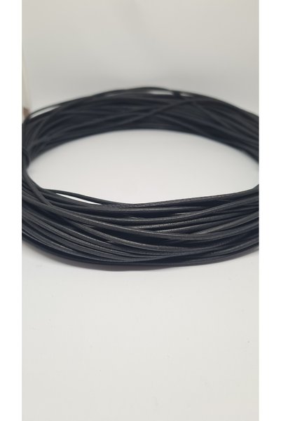 Nemma Deri 1.5 mm yuvarlak deri ip (30 metre)