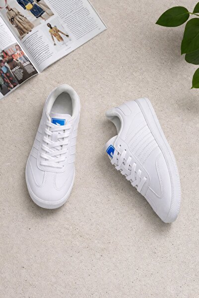 Ayakkabı Fuarı Elit Ikz1726 Women's Classic Sneaker White