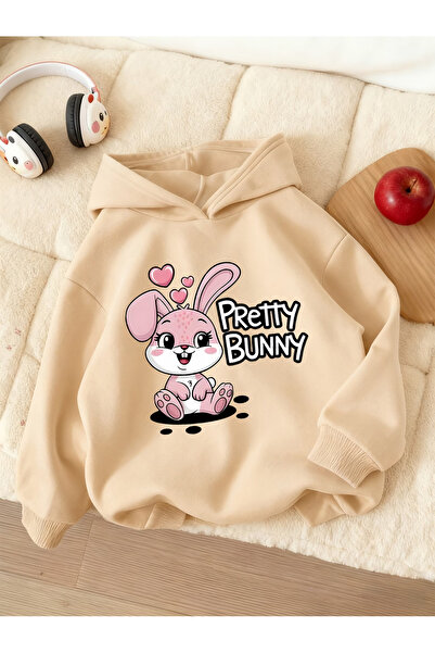 Rayan & Hoor Style Bunny printed unisex oversized/relaxed fit basic thick/fle...