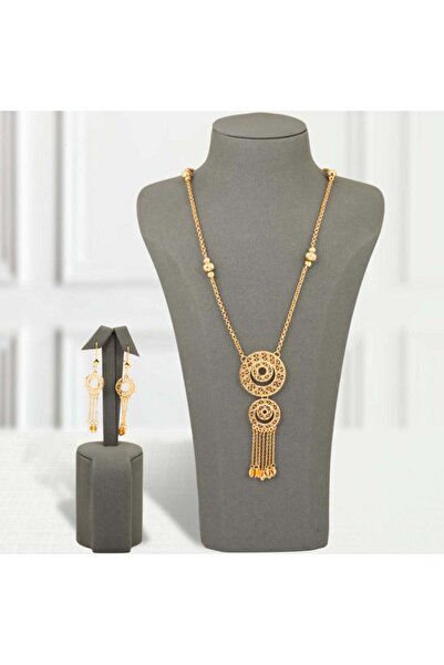 Generic عقد بديل الذهب الدوائر المتدلية لايسبب الحساسيه