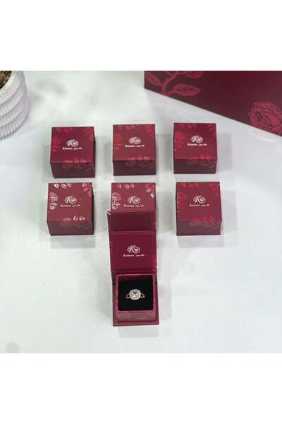 Generic توزيعات6 خواتم بديل الذهب الماسه ليلى 6 حبات