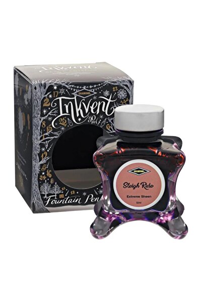 Diamine Inkvent Black Edition Collection Şişe Mürekkep 50ml Sleigh Ride