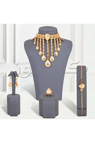 Generic طقم مزنط بديل الذهب