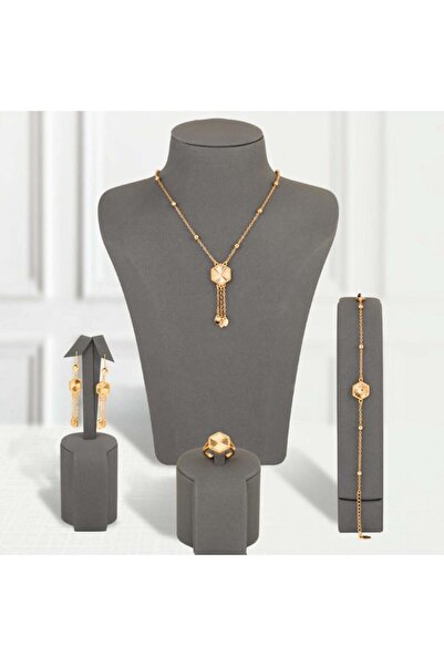 Generic طقم بديل الذهب سداسي البريق لايسبب الحساسيه