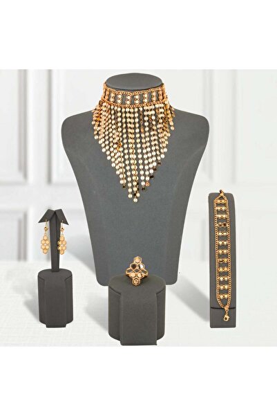 Generic طقم بديل الذهب أنغام الذهب الملكي كل ما تحتاجينه لإطلالة فخمة