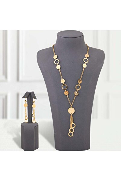 Generic عقد بديل الذهب دوائر لايسبب الحساسيه