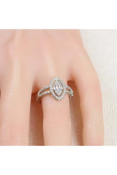 Generic خاتم بديل الذهب العين الفضي - مقاس يأتي الخاتم مفتوح من الخلف يناسب ج...