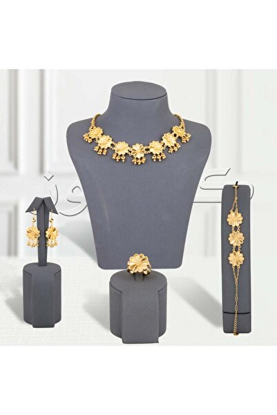 Generic طقم خناق زهره الاحقوان بديل الذهب