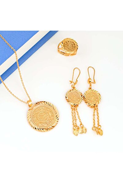 Generic طقم حبه الجنية بديل الذهب