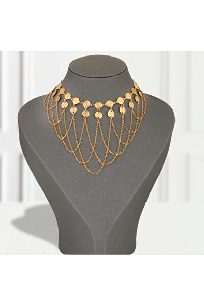 Generic مزنط بديل الذهب دوائر متدلية لايسبب الحساسيه