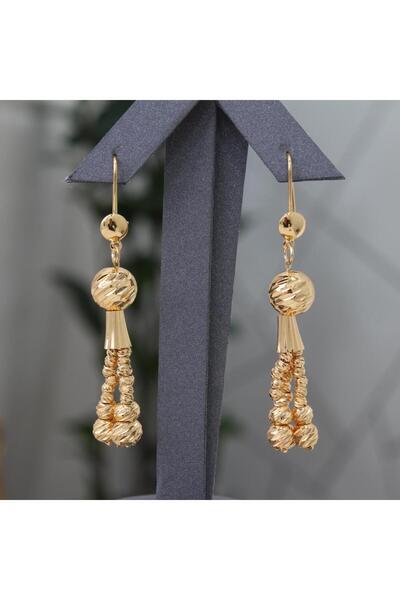 Generic حلق شنكار بديل الذهب مزخرف لايسبب الحساسيه