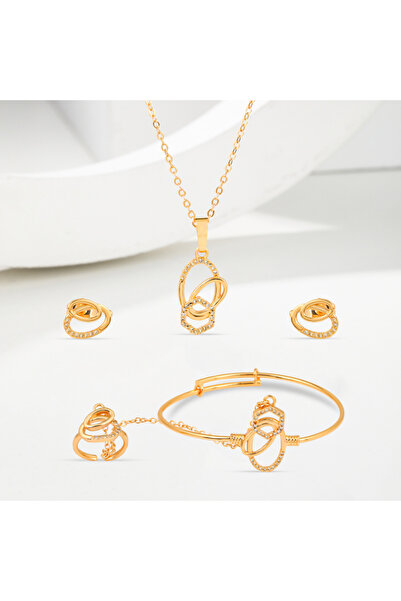 Generic طقم اطفال بديل الذهب تناغم صمم خصيصا للأميرات الصغار!