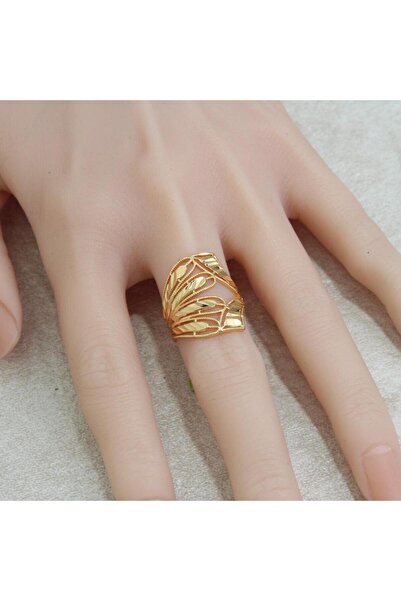 Generic خاتم بديل الذهب ساده لايسبب الحساسيه - مقاس يأتي الخاتم مفتوح من الخل...