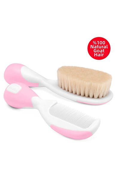 Chicco Pink Brush and Comb Set