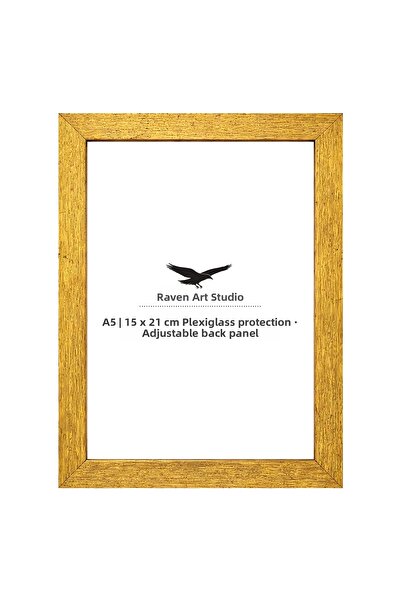 Raven Art Studio Potala A5-15x21cm Αντίκα Χρυσή Αφίσα Φωτογραφιών και Εγγράφω...
