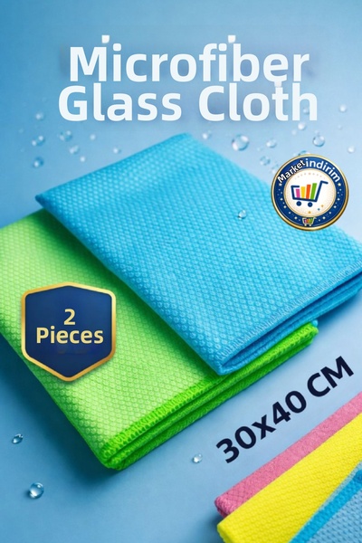 nistabolje 2 τεμάχια γυάλινο πανί από μικροΐνες ανθεκτικό 30x40 cm Πρακτικό π...