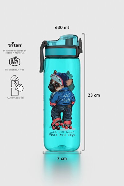 Renga زجاجة مياه للأطفال من ريبو-إكس، سعة 630 مل، مصنوعة من مادة التريتان، 91...