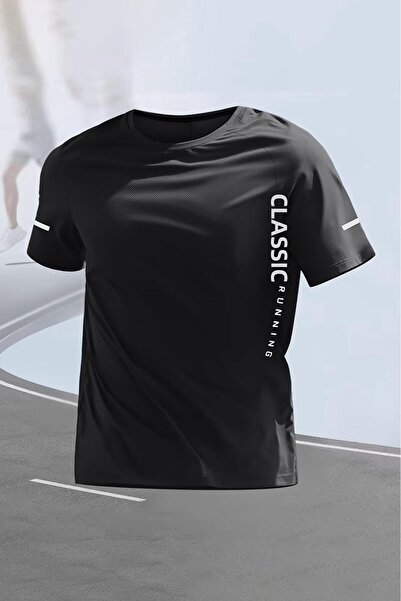 since 1990 man تي شيرت رياضي للرجال من Manclassic Running Ice Silk، تي شيرت ر...